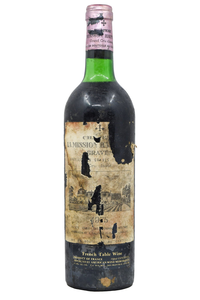 Bottle of Chateau La Mission Haut-Brion Pessac-Leognan (Bottle 1) 1975-Red Wine-Flatiron SF