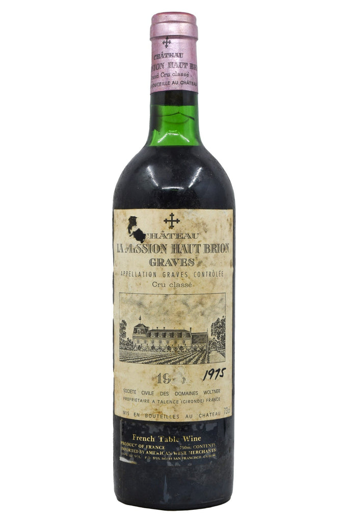 Bottle of Chateau La Mission Haut-Brion Pessac-Leognan (Bottle 2) 1975-Red Wine-Flatiron SF