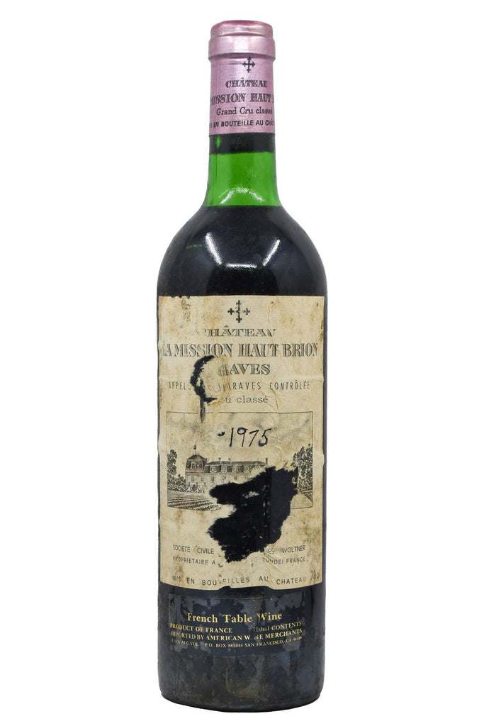 Bottle of Chateau La Mission Haut-Brion Pessac-Leognan (Bottle 3) 1975-Red Wine-Flatiron SF