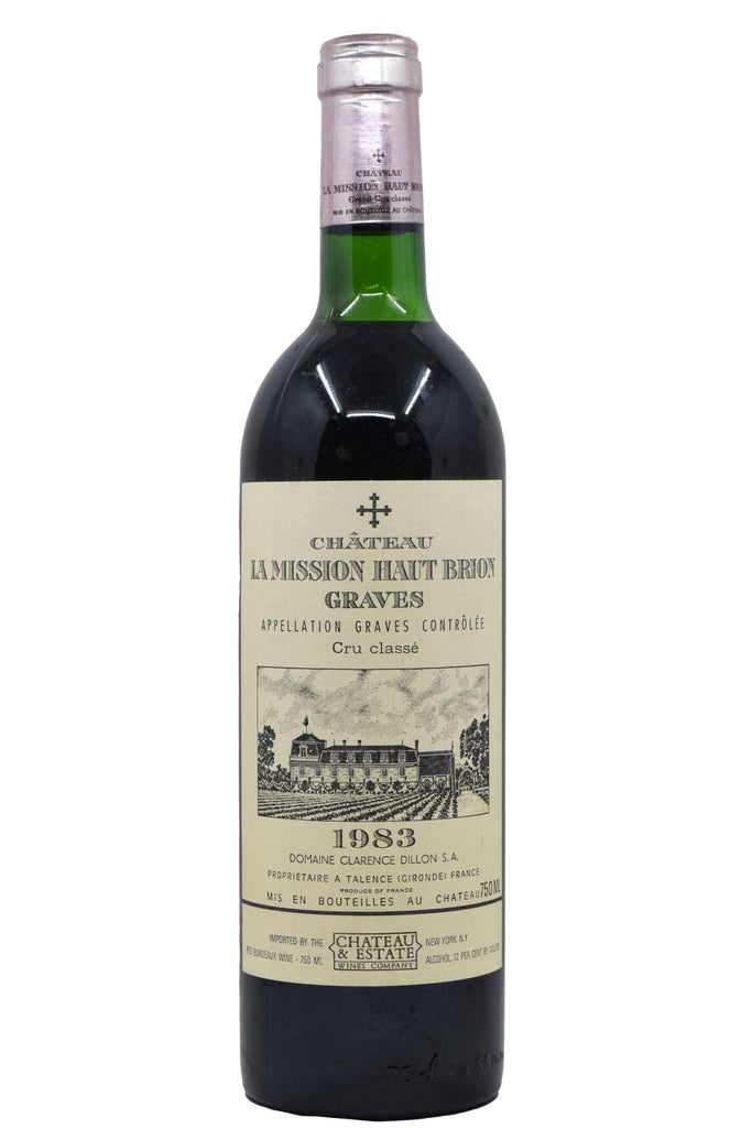 Bottle of Chateau La Mission Haut-Brion Pessac-Leognan (High Shoulder) 1983-Red Wine-Flatiron SF