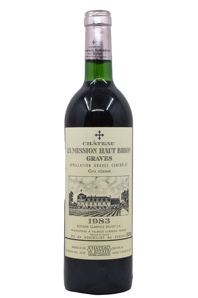 Bottle of Chateau La Mission Haut-Brion Pessac-Leognan (Lower Neck) 1983-Red Wine-Flatiron SF