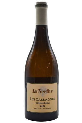 Bottle of Chateau La Nerthe Cotes du Rhone Les Cassagnes Blanc 2022-White Wine-Flatiron SF