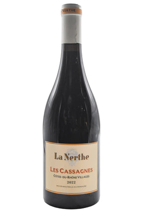 Bottle of Chateau La Nerthe Cotes du Rhone Villages Les Cassagnes Rouge 2022-Red Wine-Flatiron SF