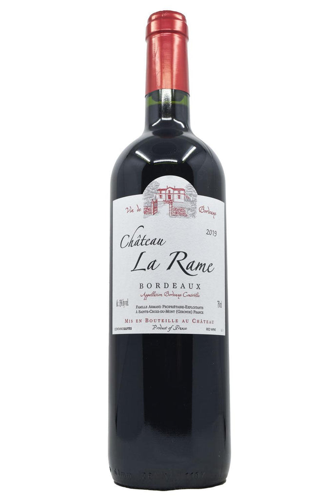 Bottle of Chateau La Rame Bordeaux Rouge 2019-Red Wine-Flatiron SF