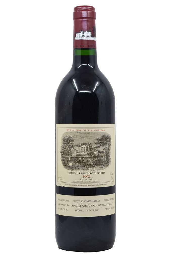 Bottle of Chateau Lafite Rothschild Pauillac 1992-Red Wine-Flatiron SF