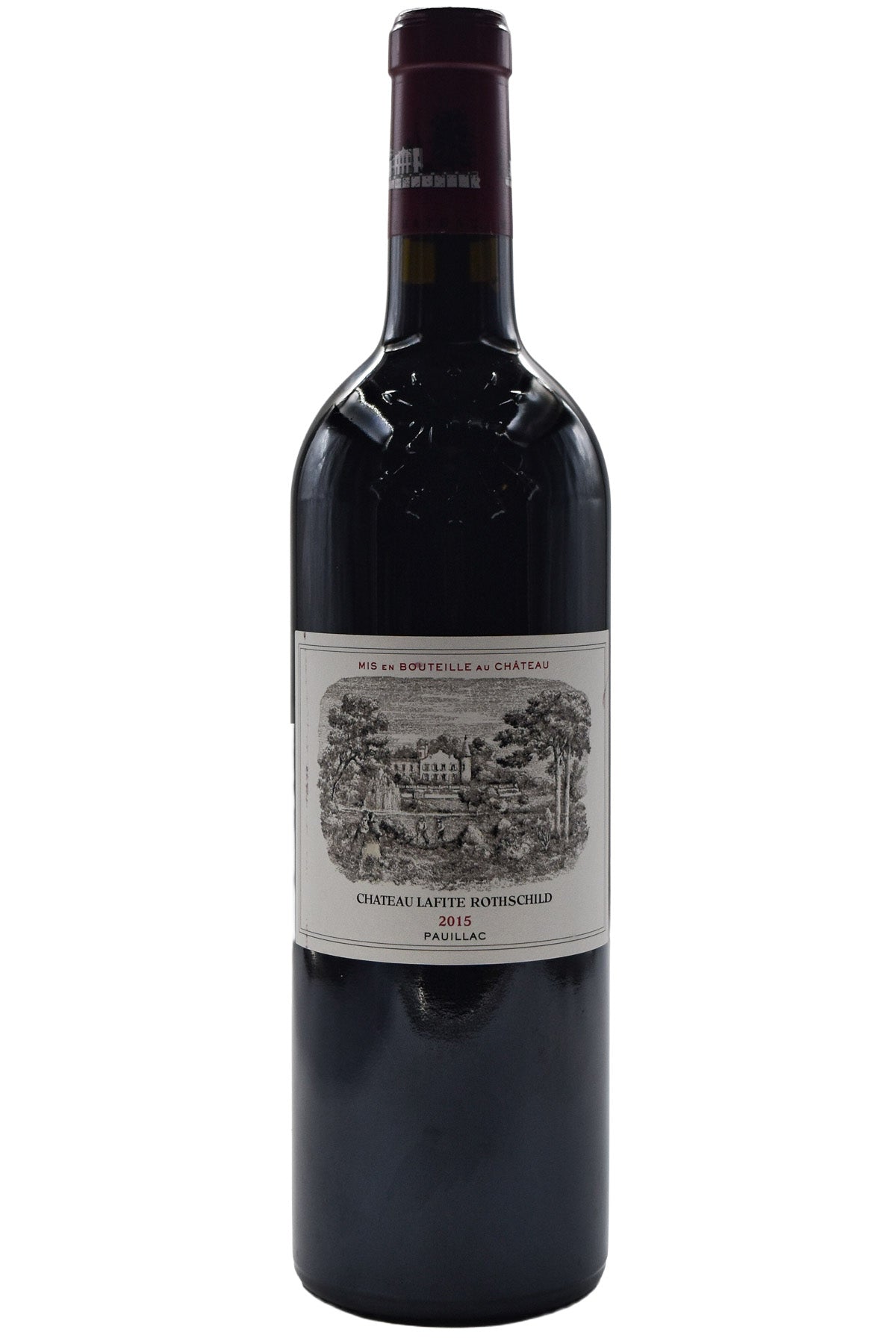 Bottle of Chateau Lafite Rothschild Pauillac 2015-Red Wine-Flatiron SF