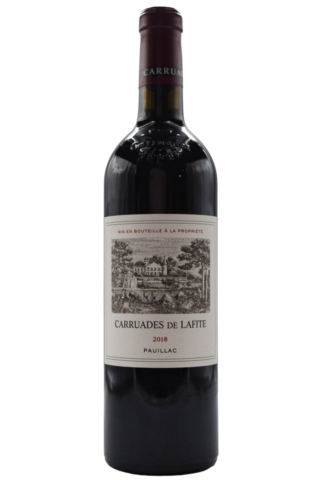 Bottle of Chateau Lafite Rothschild Pauillac Carruades de Lafite 2018 [NET]-Red Wine-Flatiron SF