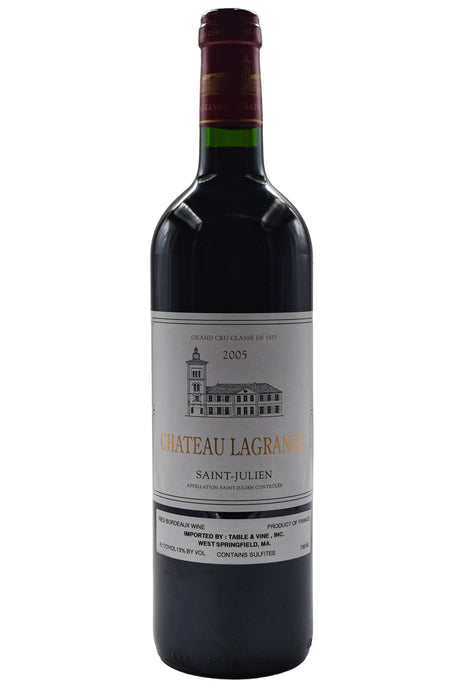 Bottle of Chateau Lagrange Saint-Julien 2005-Red Wine-Flatiron SF
