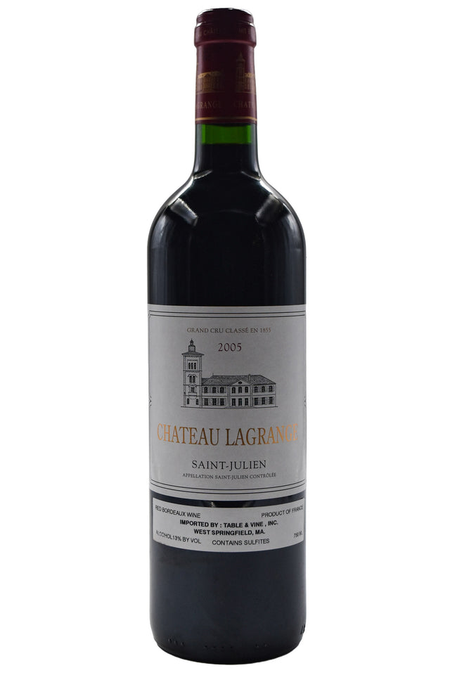 Bottle of Chateau Lagrange Saint-Julien 2005-Red Wine-Flatiron SF