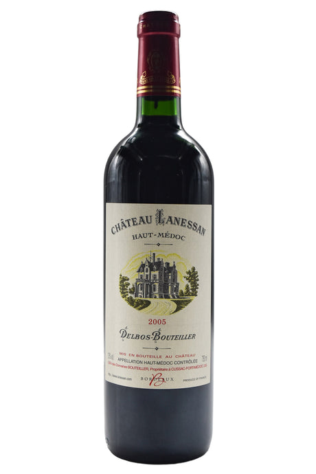 Bottle of Chateau Lanessan Haut-Medoc 2005-Red Wine-Flatiron SF