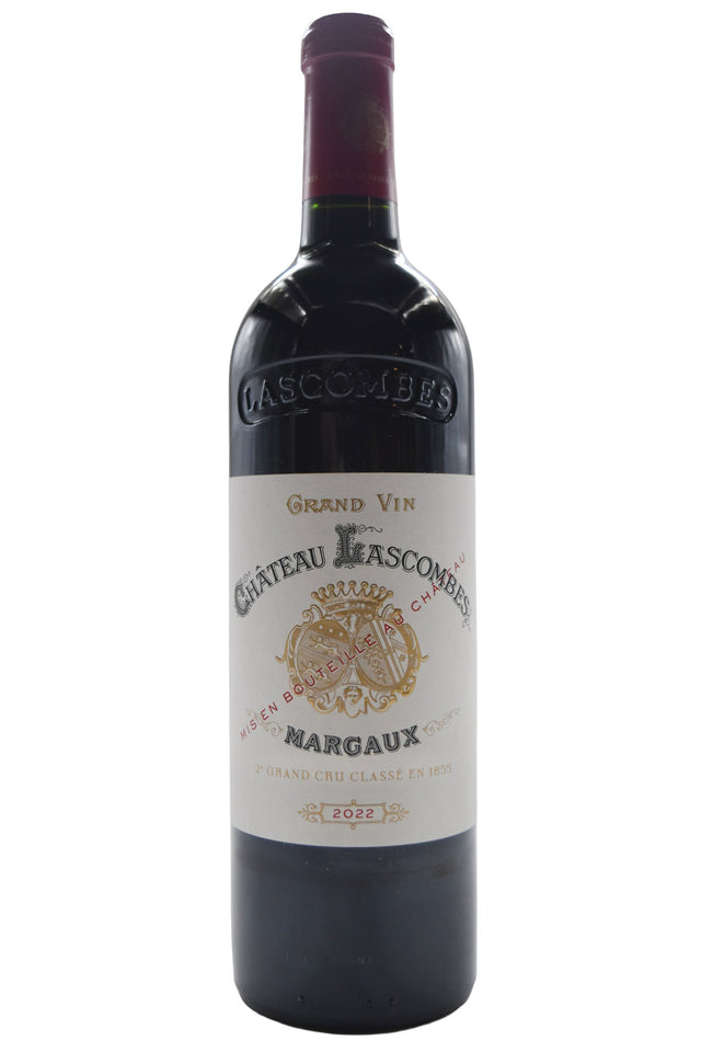 Bottle of Chateau Lascombes Margaux 2022-Red Wine-Flatiron SF