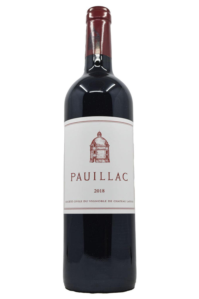 Bottle of Chateau Latour Le Pauillac de Latour 2018-Red Wine-Flatiron SF