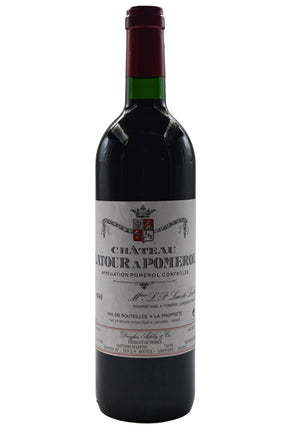 Bottle of Chateau Latour a Pomerol 1996-Red Wine-Flatiron SF