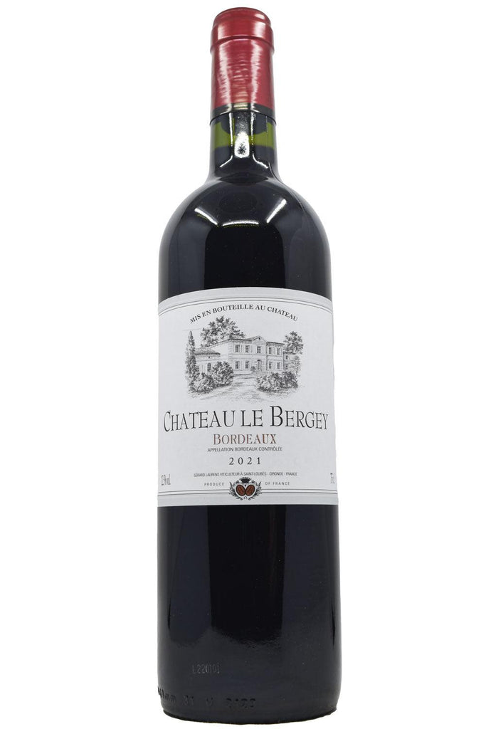 Bottle of Chateau Le Bergey Bordeaux Rouge 2021-Red Wine-Flatiron SF