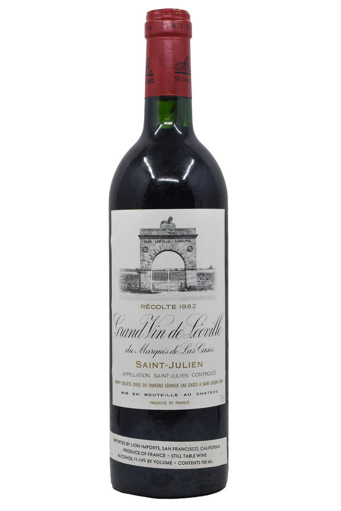 Bottle of Chateau Leoville Las Cases Saint-Julien (Lower Neck) 1982-Red Wine-Flatiron SF