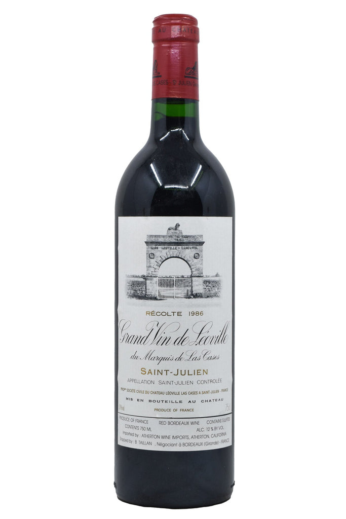 Bottle of Chateau Leoville Las Cases Saint-Julien (Mid Neck) 1986-Red Wine-Flatiron SF