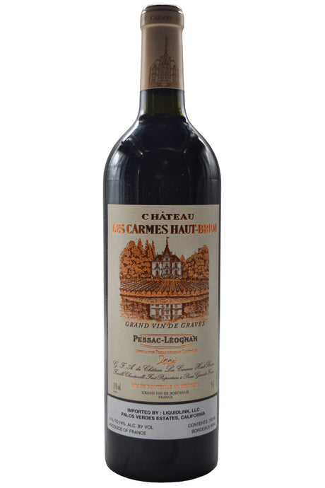 Bottle of Chateau Les Carmes Haut-Brion Pessac Leognan 2000-Red Wine-Flatiron SF
