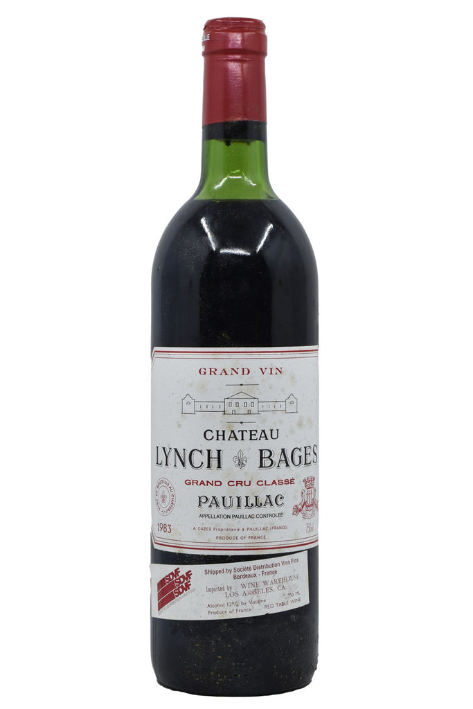 Bottle of Chateau Lynch-Bages Grand Cru Classe Pauillac (Top Shoulder) 1983-Red Wine-Flatiron SF