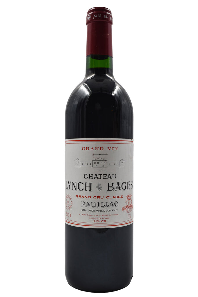 Bottle of Chateau Lynch-Bages Pauillac 2000-Red Wine-Flatiron SF