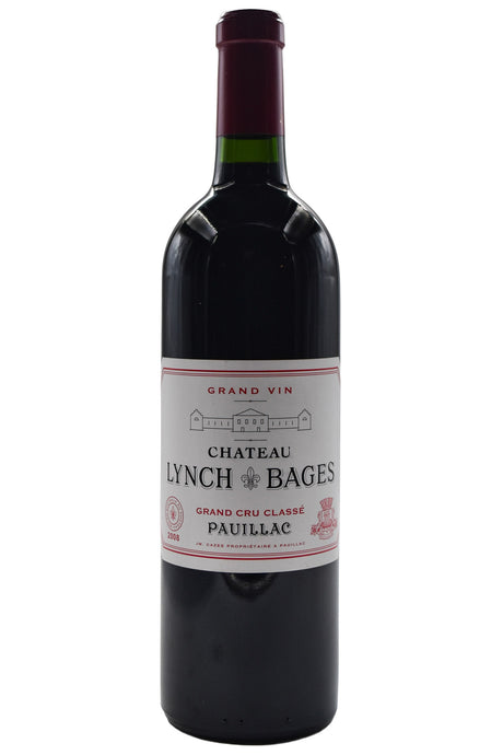 Bottle of Chateau Lynch-Bages Pauillac 2008-Red Wine-Flatiron SF