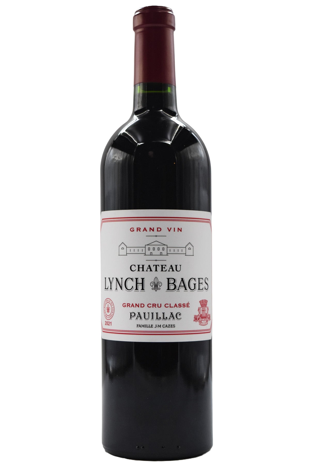 Bottle of Chateau Lynch-Bages Pauillac 2021-Red Wine-Flatiron SF