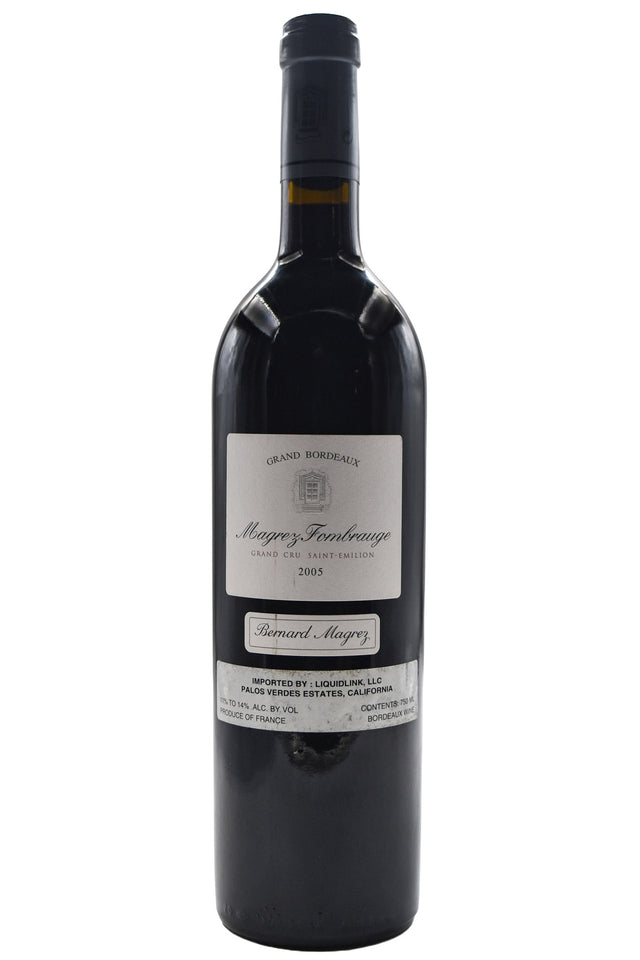 Bottle of Chateau Magrez Fombrauge Saint-Emilion Grand Cru 2005-Red Wine-Flatiron SF
