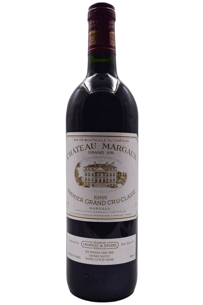 Bottle of Chateau Margaux 1er Grand Cru Classe 1988-Red Wine-Flatiron SF