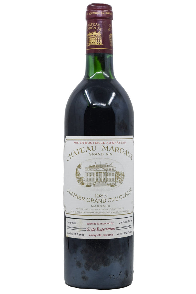 Bottle of Chateau Margaux Premier Grand Cru Classe 1983-Red Wine-Flatiron SF