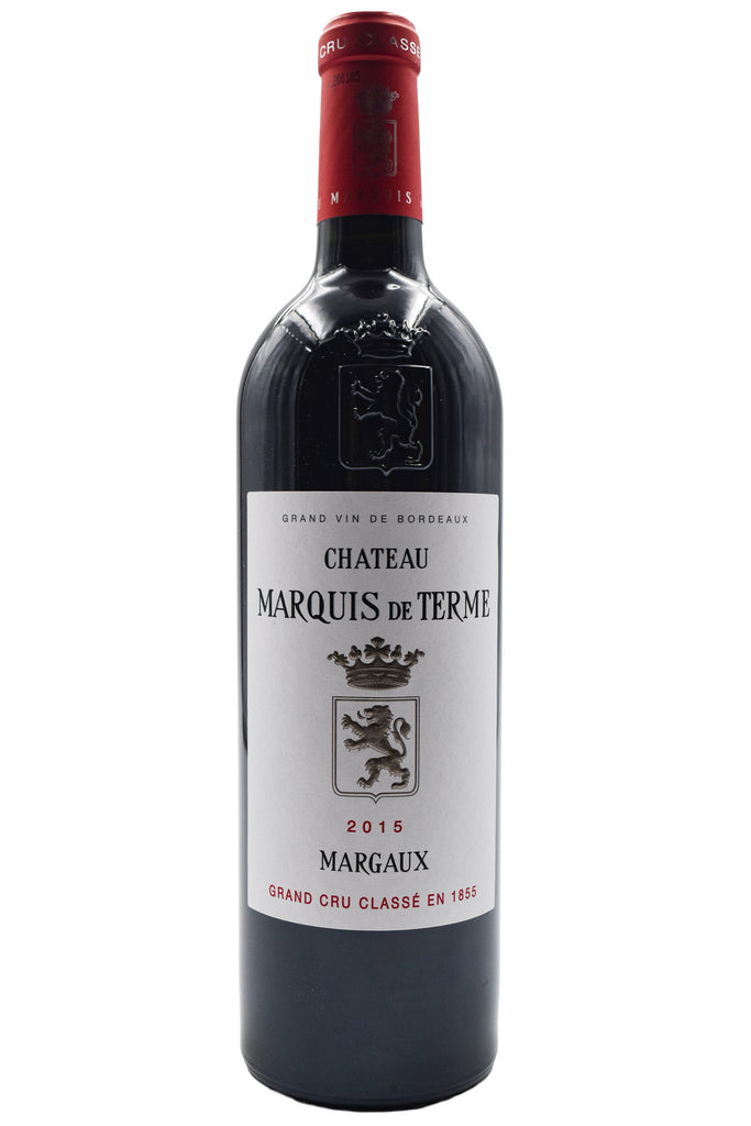 Bottle of Chateau Marquis De Terme Margaux 2015-Red Wine-Flatiron SF