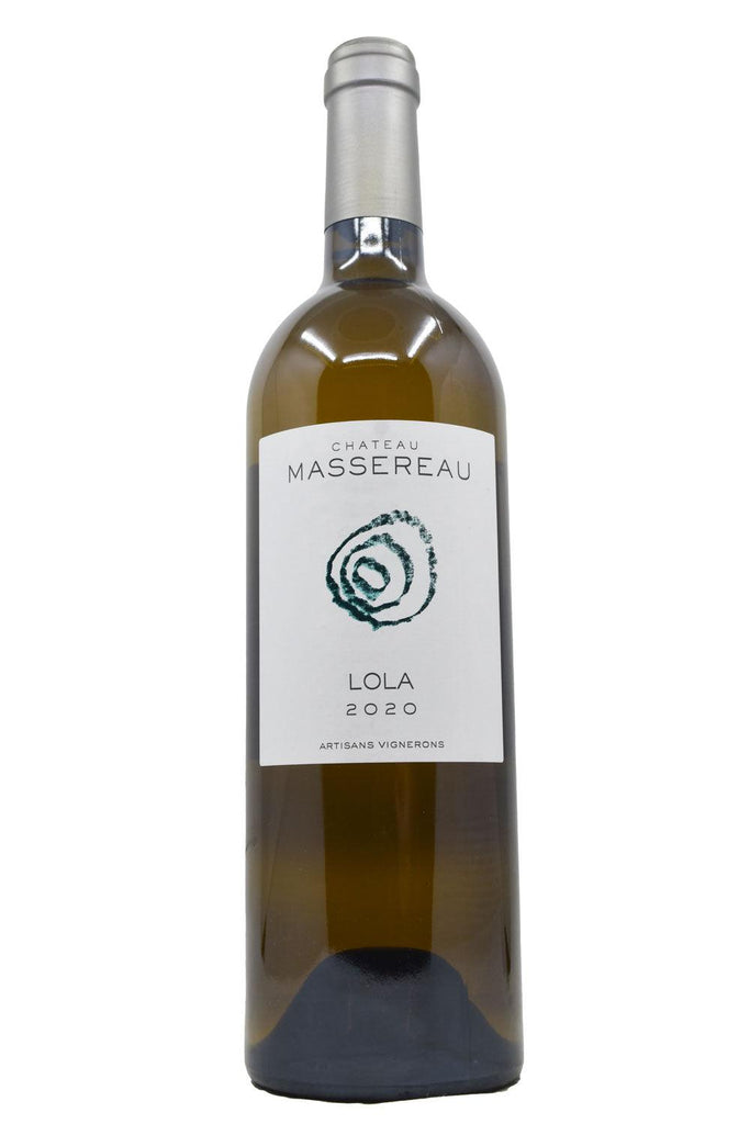Bottle of Chateau Massereau Blanc Lola 2020-White Wine-Flatiron SF