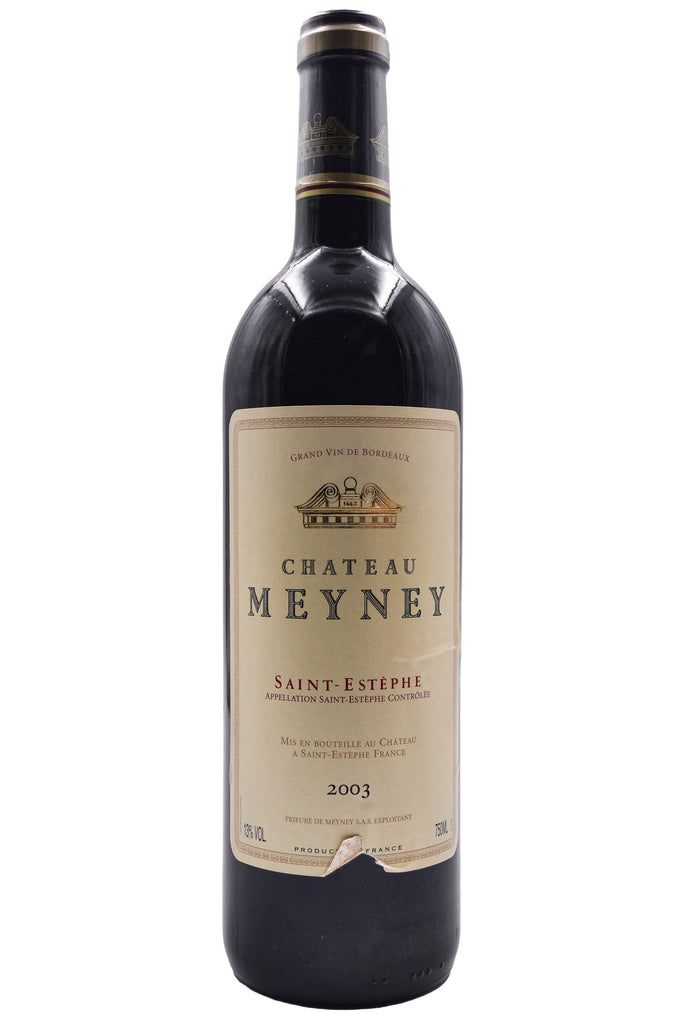 Bottle of Chateau Meyney Saint-Estephe 2003-Red Wine-Flatiron SF