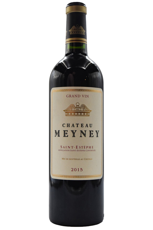 Bottle of Chateau Meyney Saint-Estephe 2015-Red Wine-Flatiron SF