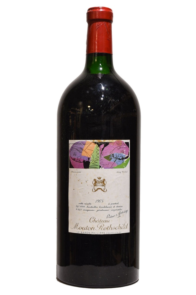 Bottle of Chateau Mouton Rothschild Pauillac 1975 (6L)-Red Wine-Flatiron SF