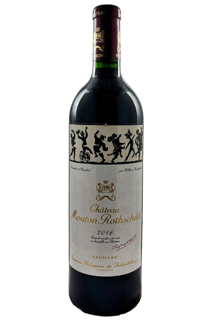 Bottle of Chateau Mouton Rothschild Pauillac 2016-Red Wine-Flatiron SF