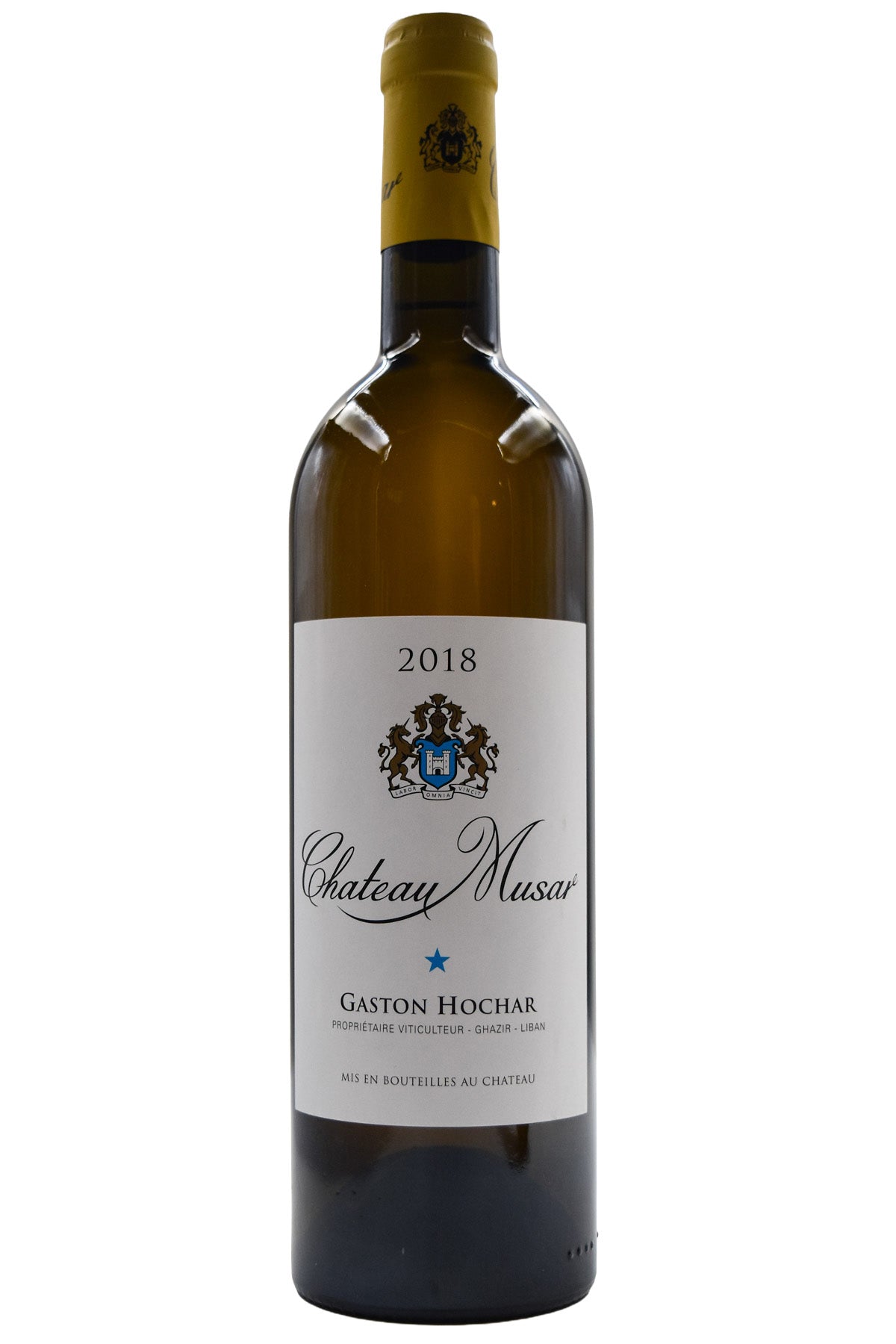 Bottle of Chateau Musar Blanc 2018-White Wine-Flatiron SF