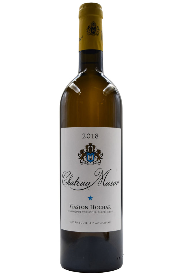 Bottle of Chateau Musar Blanc 2018-White Wine-Flatiron SF