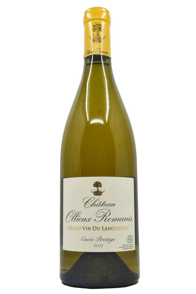 Bottle of Chateaux Ollieux Romanis Corbieres Cuvee Prestige Blanc 2021-White Wine-Flatiron SF