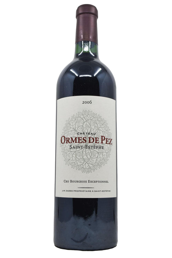 Bottle of Chateau Ormes de Pez Saint-Estephe 2006-Red Wine-Flatiron SF