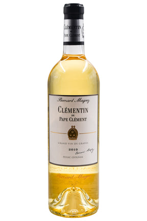 Bottle of Chateau Pape Clement Clementin du Pape Clement Blanc 2019-White Wine-Flatiron SF