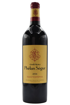 Bottle of Chateau Phelan Segur Saint-Estephe 2016-Red Wine-Flatiron SF