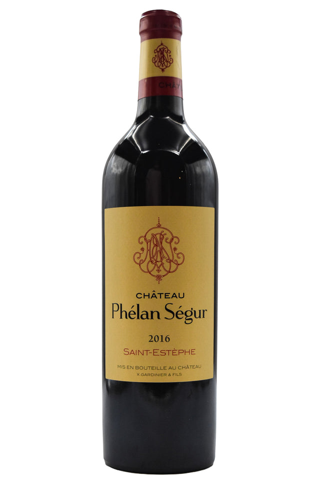 Bottle of Chateau Phelan Segur Saint-Estephe 2016-Red Wine-Flatiron SF