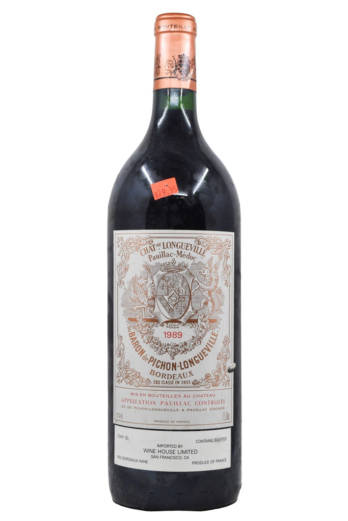 Bottle of Chateau Pichon Baron Pauillac 1989 (1.5L)-Red Wine-Flatiron SF