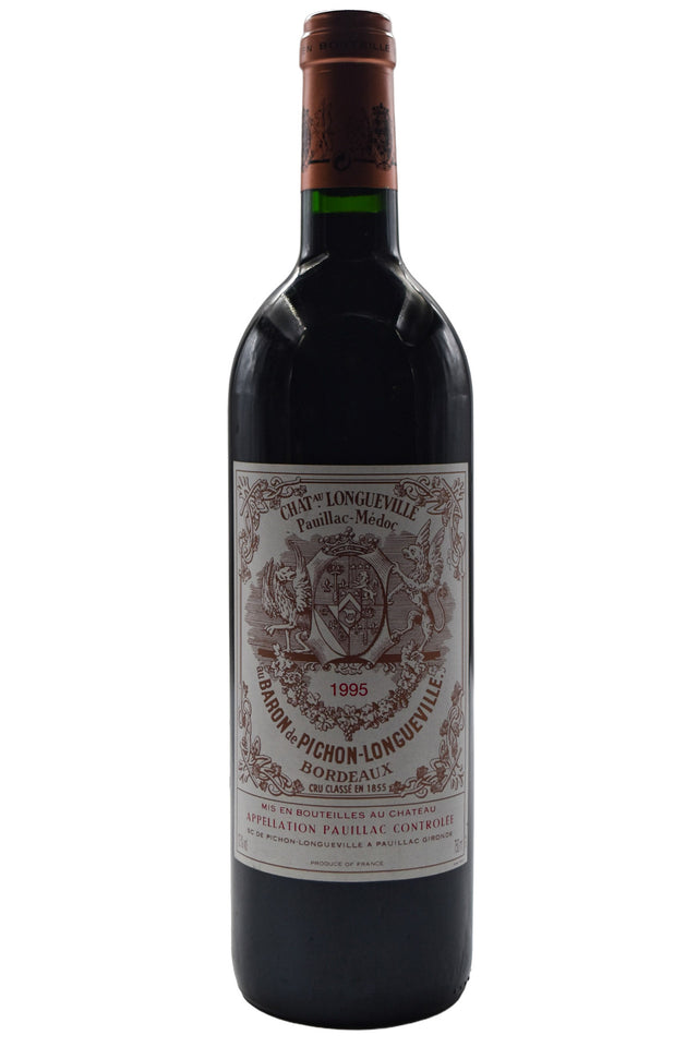 Bottle of Chateau Pichon Baron Pauillac 1995-Red Wine-Flatiron SF