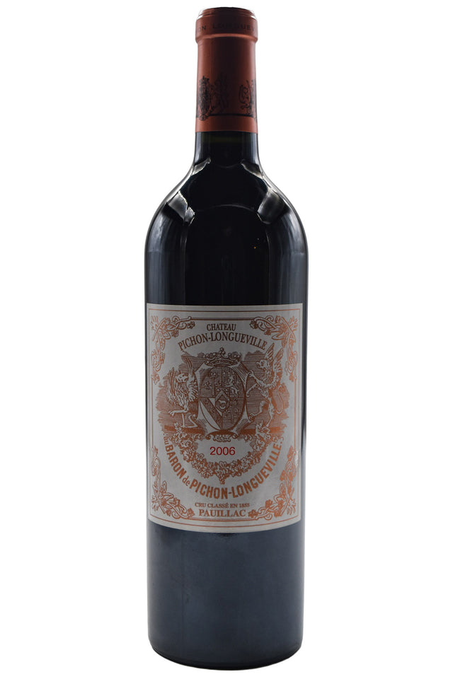 Bottle of Chateau Pichon Baron Pauillac 2006-Red Wine-Flatiron SF