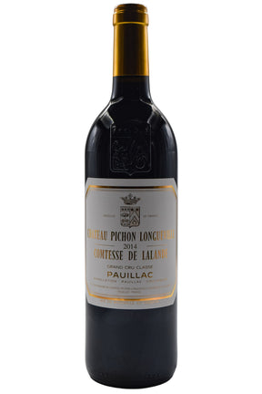 Bottle of Chateau Pichon Longueville Comtesse de Lalande Pauillac 2014-Red Wine-Flatiron SF