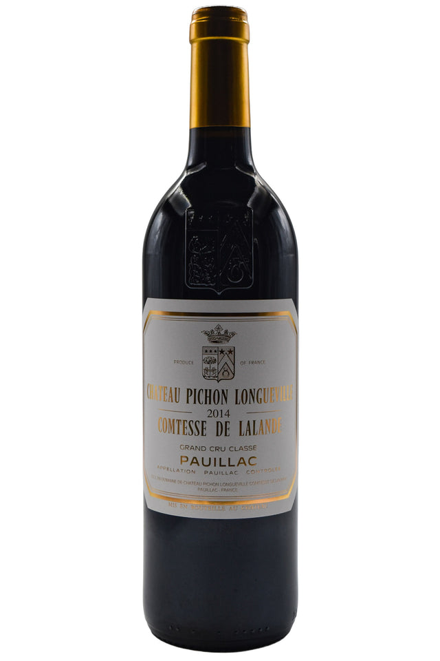 Bottle of Chateau Pichon Longueville Comtesse de Lalande Pauillac 2014-Red Wine-Flatiron SF