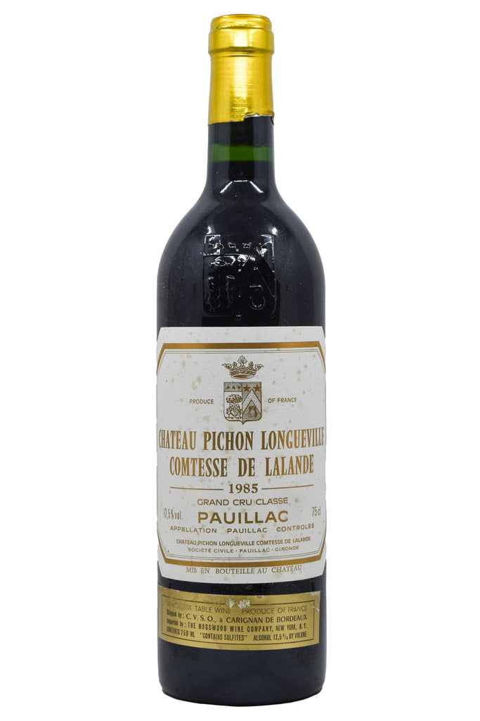 Bottle of Chateau Pichon Longueville Comtesse de Lalande Pauillac (Mid Neck) 1985-Red Wine-Flatiron SF