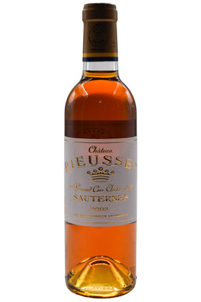 Bottle of Chateau Rieussec Sauternes 2003 (375ml)-Dessert Wine-Flatiron SF