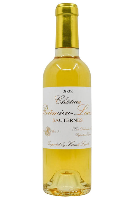 Bottle of Chateau Roumieu-Lacoste Sauternes 2022-Dessert Wine-Flatiron SF