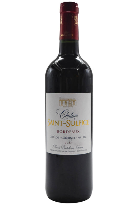 Bottle of Chateau Saint-Sulpice Bordeaux 2023-Red Wine-Flatiron SF